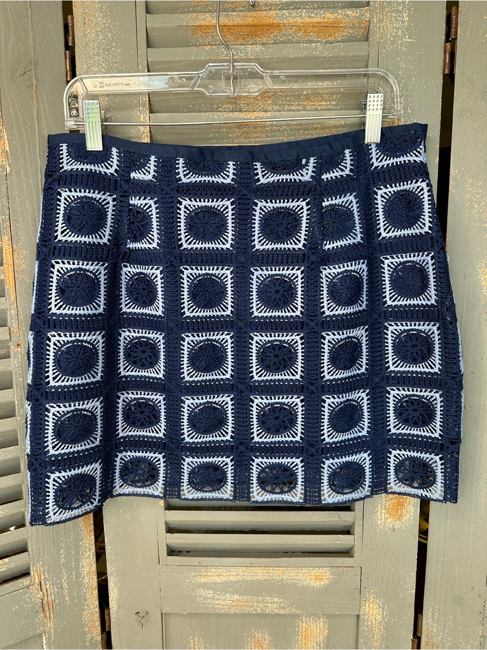 Hyacinth House Tuckernuck Geometric Two Piece Skirt Set Sz L - Picture 12 of 16